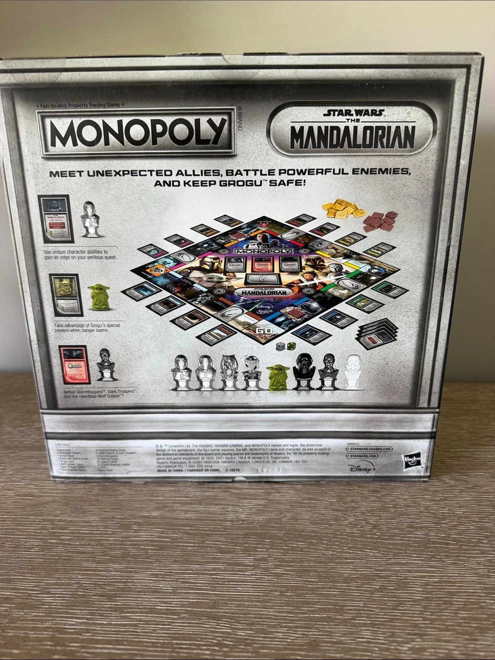 Monopoly: Star Wars The Mandalorian Collector Edition - Silver